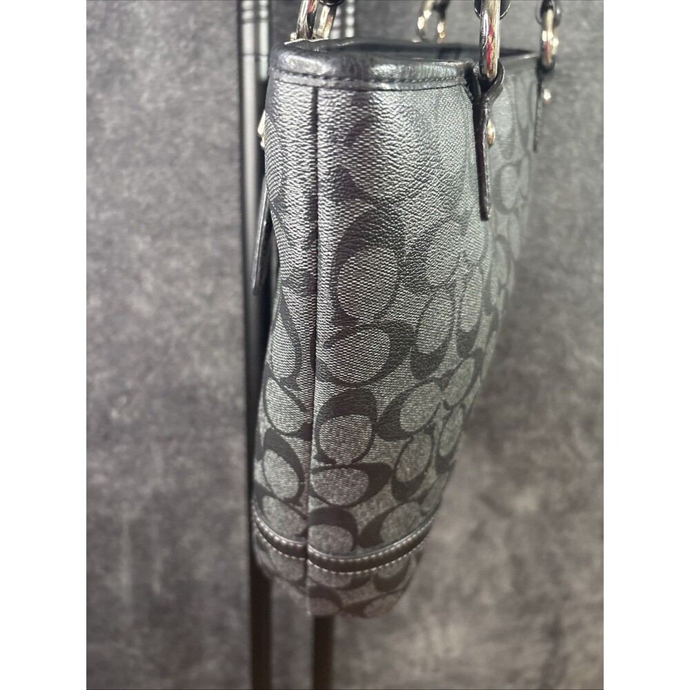 Coach Tote Bag Signature F18917 Gray - Picture 11 of 16